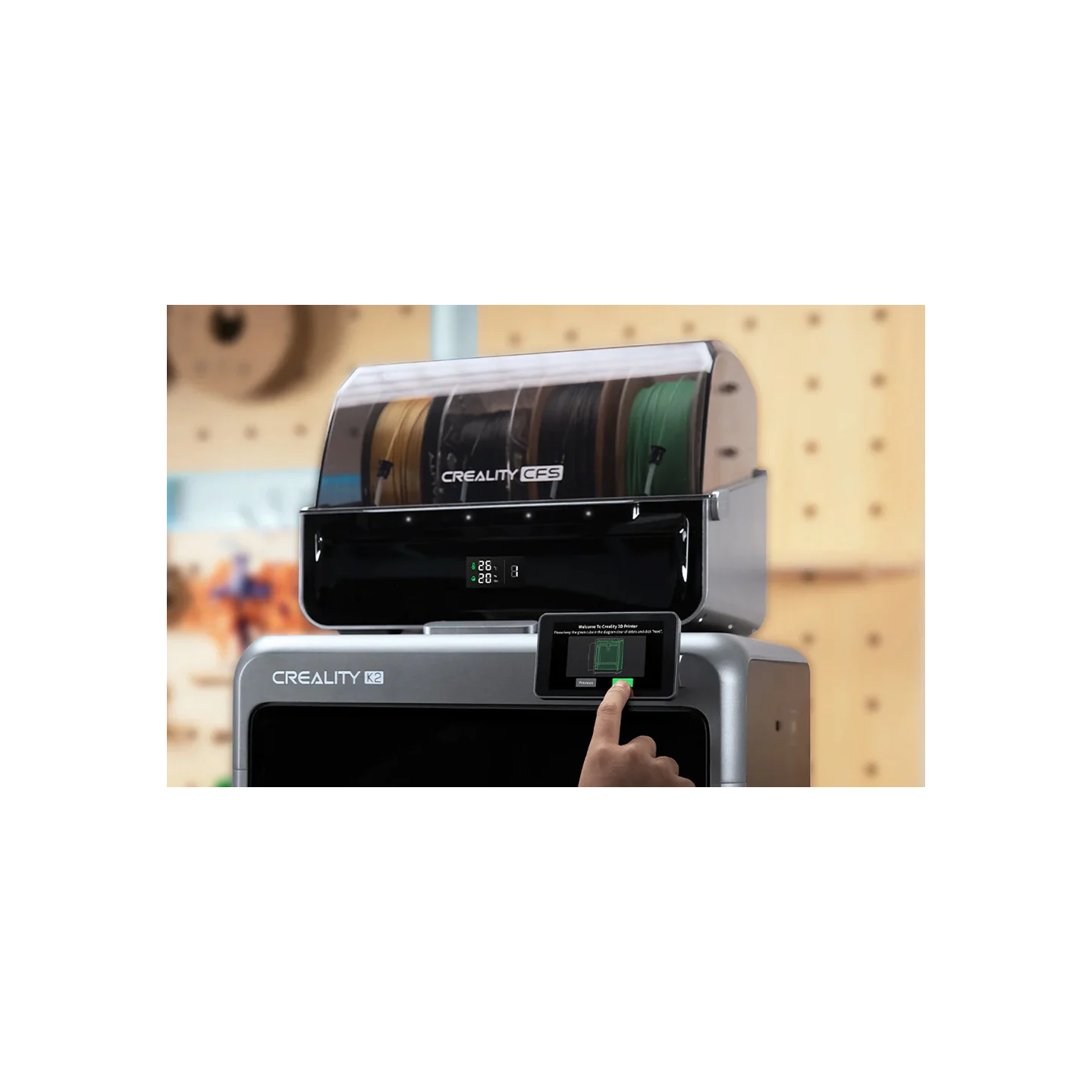 3D printeris Creality K2  Combo