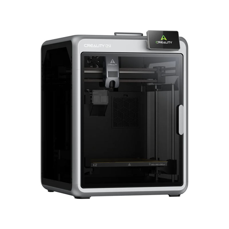 Creality K2 Combo ir ātrdarbīgs 3D printeris tas drukā  16 krāsās  ar automātisko kvēldiega vadības  CFS kvēldiegu moduļiem.