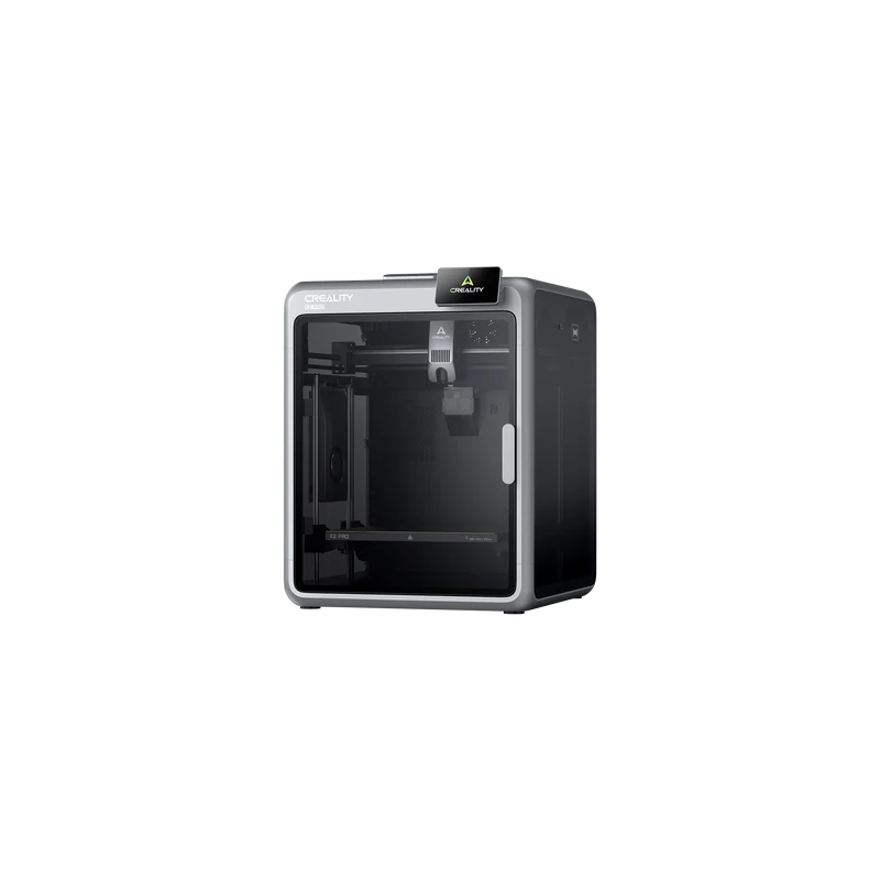 Creality K2 Pro COMBO ir  3D printeris profesionāļiem ar slēgtu apsildāmu kameru un 4 krāsu CFS kvēldiegu vadības moduli.