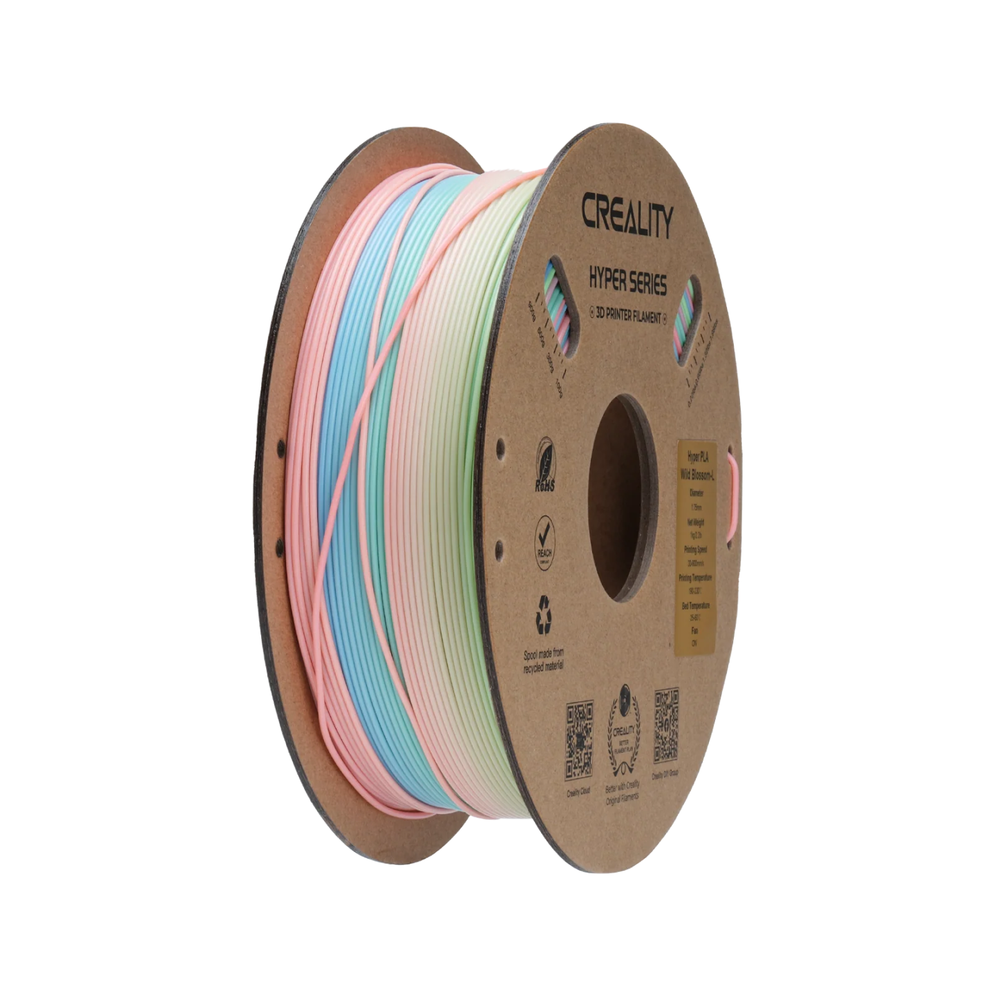 Creality Hyper rainbow PLA  Wild Bloosom Long