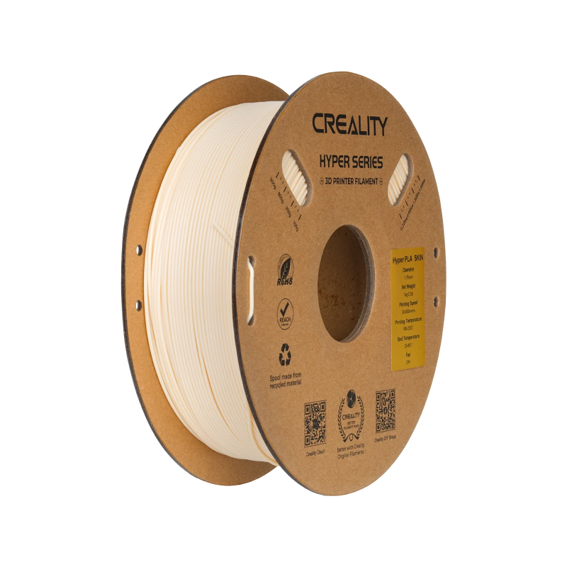 Creality Hyper PLA skin premium tipa augstas kušanas temperatūras  kvēldiegs. Diametrs 1, 75 mm. kartona spoles svars 1 kg