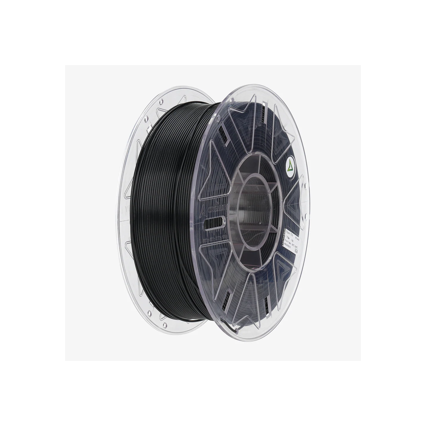 Creality hyper PLA filament with RFID chip.  Spool weight 1 kg  Filament diameter 1.75 mm melting temperature around 230 C.