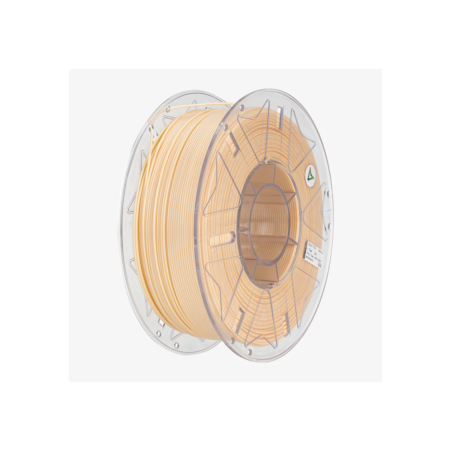Creality hyper PLA filament with RFID chip.  Spool weight 1 kg  Filament diameter 1.75 mm melting temperature around 230 C.