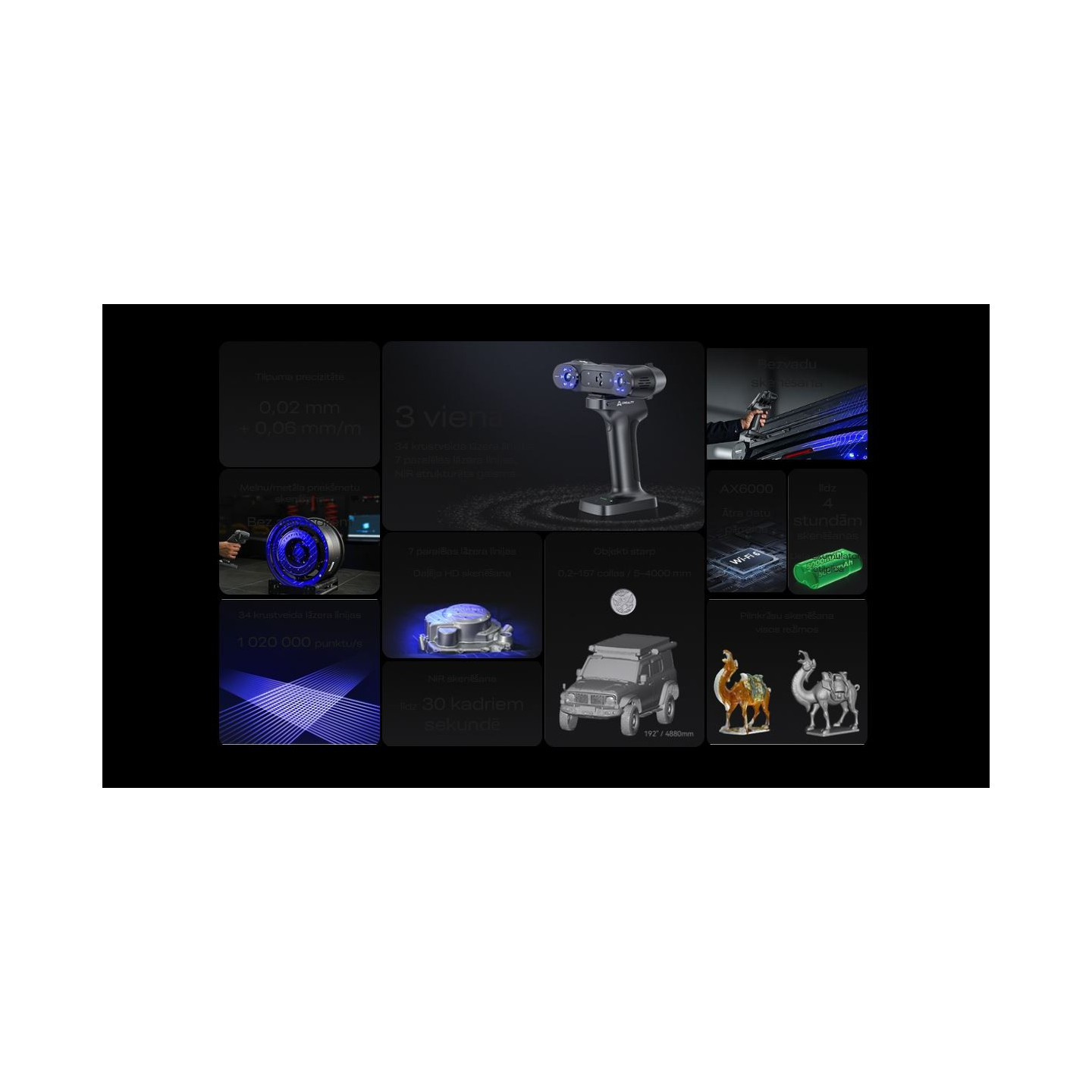 Scanner Creality CR Scan Raptor