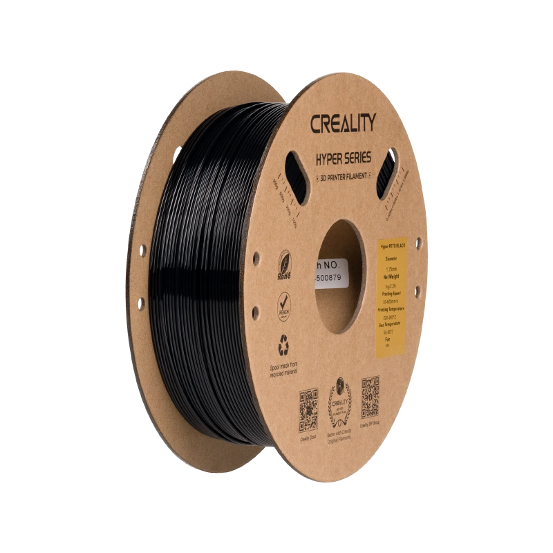 Hyper PETG ir izstrādāts, lai novērstu tradicionālā PETG trūkumus – lēnu sastingšanu. Kvēldiega d 1.75 mm. Spoles svars 1 kg.