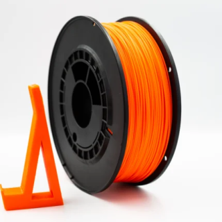 PETG filaments have impact resistance combined with flexibility, as well as good resistance to temperature, chemical compounds.