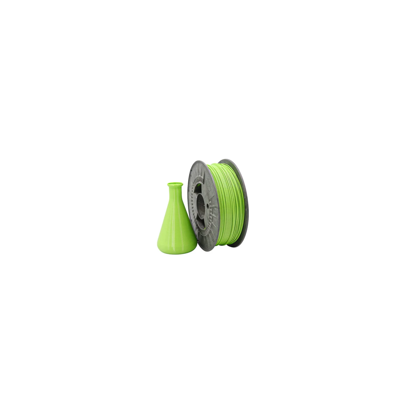 PETG filaments have impact resistance combined with flexibility, as well as good resistance to temperature, chemical compounds.