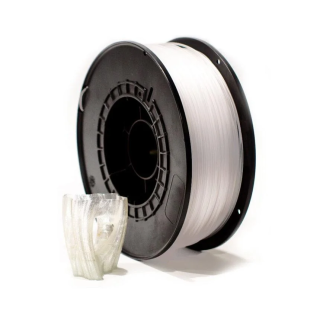 PETG filaments have impact resistance combined with flexibility, as well as good resistance to temperature, chemical compounds.