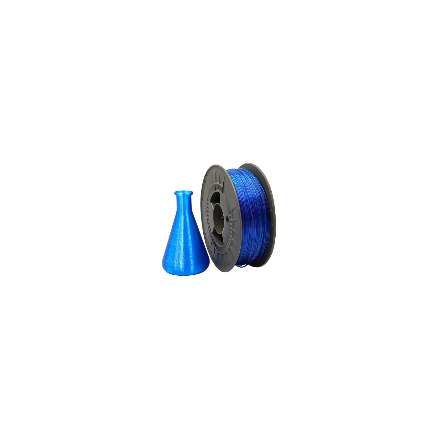 PETG filaments have impact resistance combined with flexibility, as well as good resistance to temperature, chemical compounds.