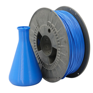 PETG filaments have impact resistance combined with flexibility, as well as good resistance to temperature, chemical compounds.