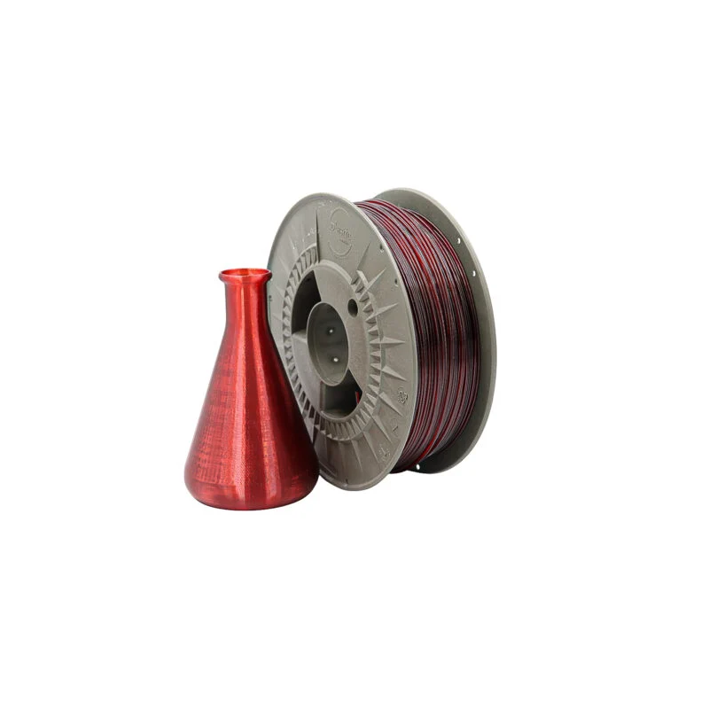 PETG  kvēldiegiem  ir  triecienizturība kopā ar elastību, kā arī laba temperatūras, ķīmisko savienojumu un UV staru noturība.