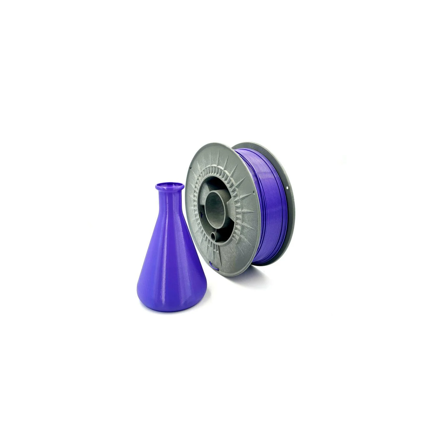 PETG filaments have impact resistance combined with flexibility, as well as good resistance to temperature, chemical compounds.