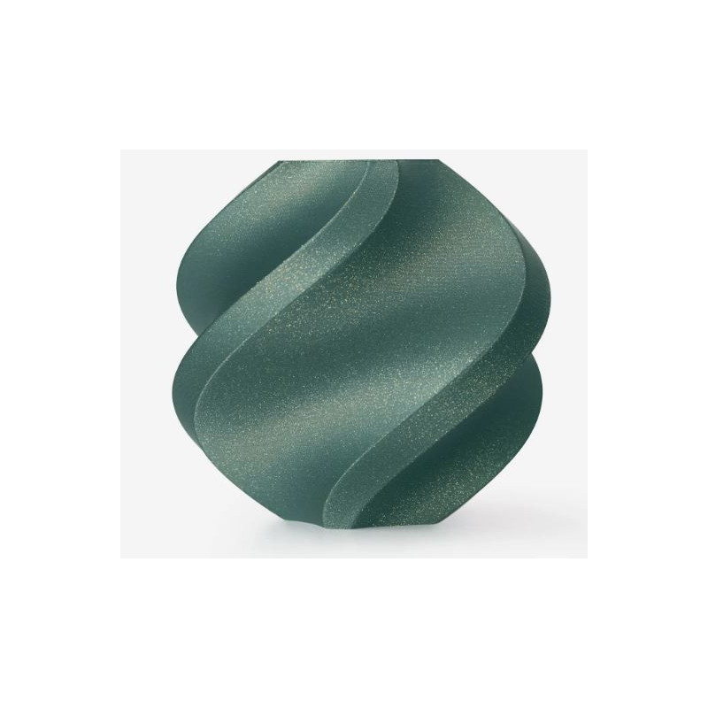 Šis uz PETG bāzes veidotais Galaxy zaļa toņa kvēldiegs, ar spožu pigmentu piedevu, rada valdzinošu mirdzumu modeļiem.