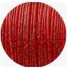 This PETG-based Galaxy red filament with the addition of bright pigments creates a captivating glow for models.