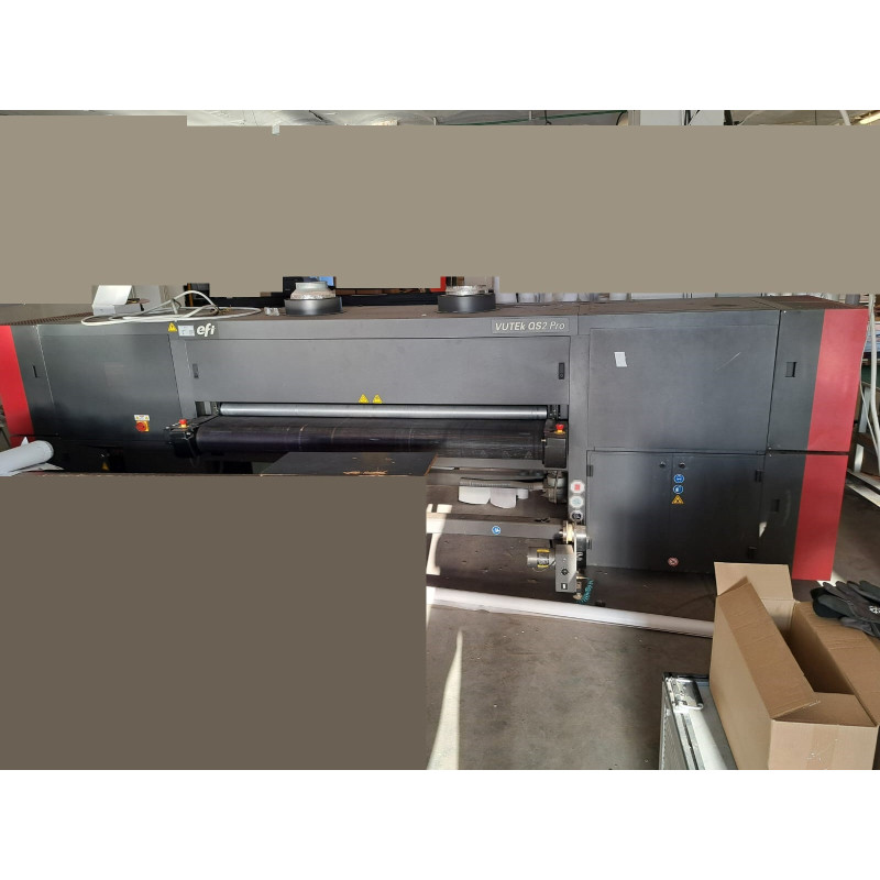 Lietots - EFI VUTEK QS2 Pro production-level UV printer with server EFI Fiery XF RIP