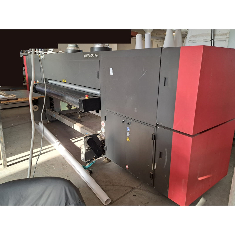 Lietots - EFI VUTEK QS2 Pro production-level UV printer with server EFI Fiery XF RIP