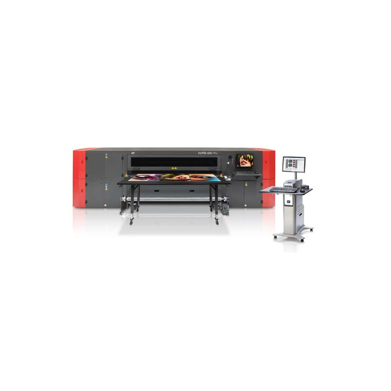 Lietots - EFI VUTEK QS2 Pro production-level UV printer with server EFI Fiery XF RIP