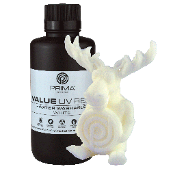 PrimaCreator Value Water Washable UV Resin - 500 g - White