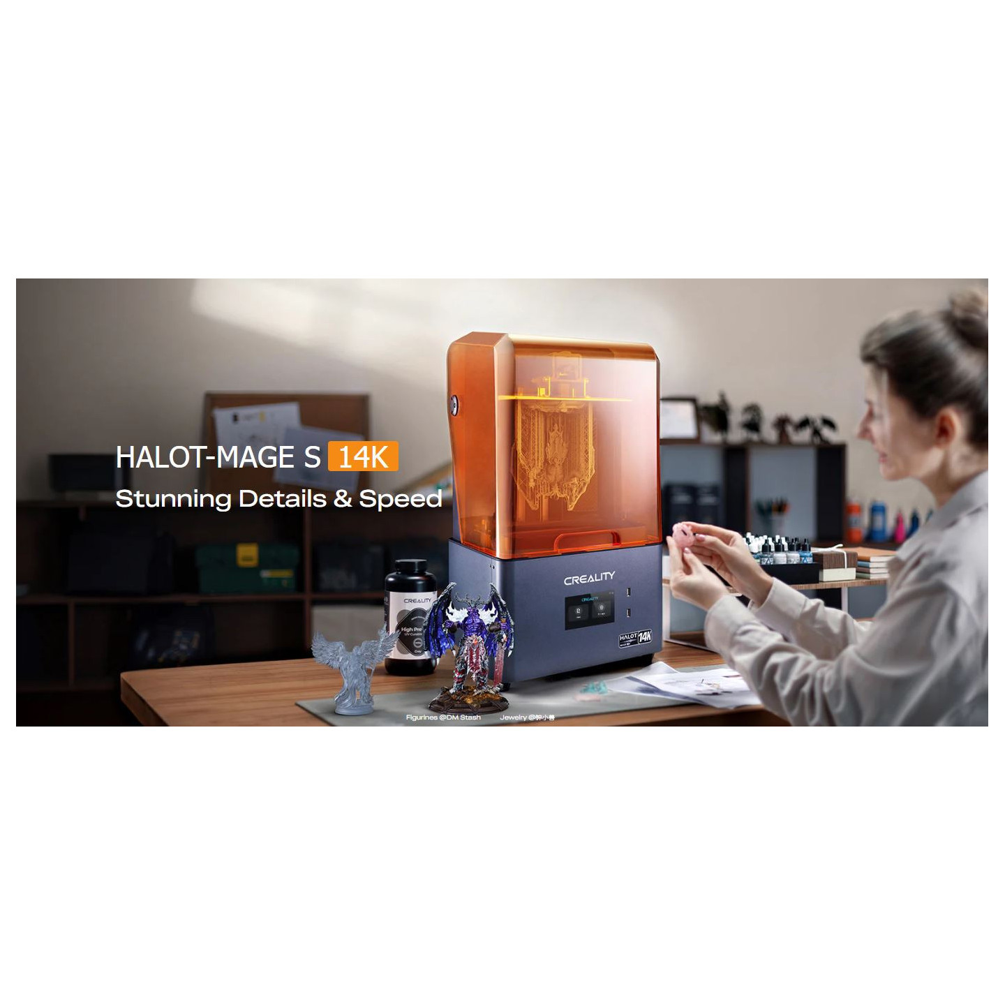 Creality Halot- Mage S liela izmēra žāvēšanas un mazgāšanas stacija