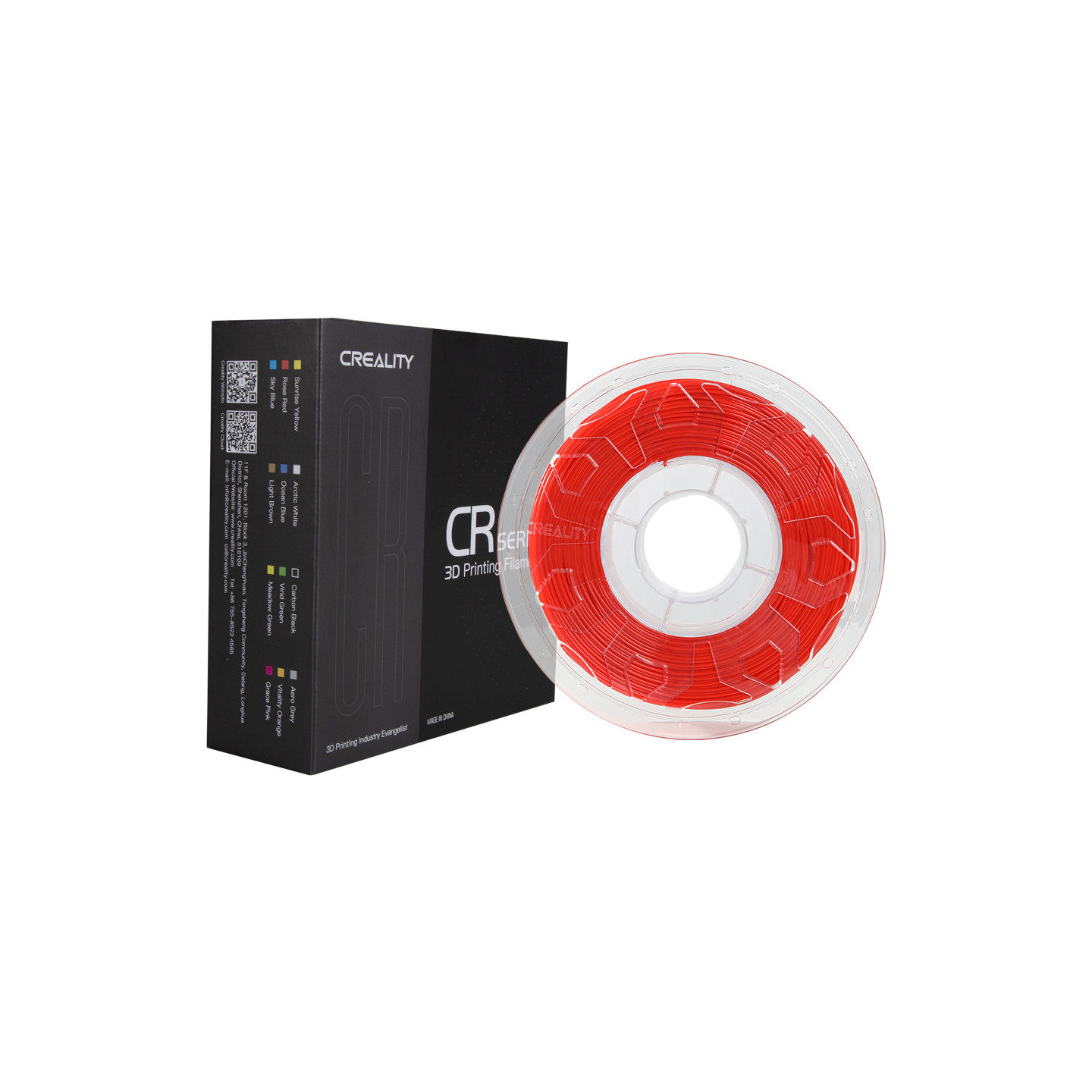 Creality CR-PLA Filament - 1.75 mm - 1 kg - Red