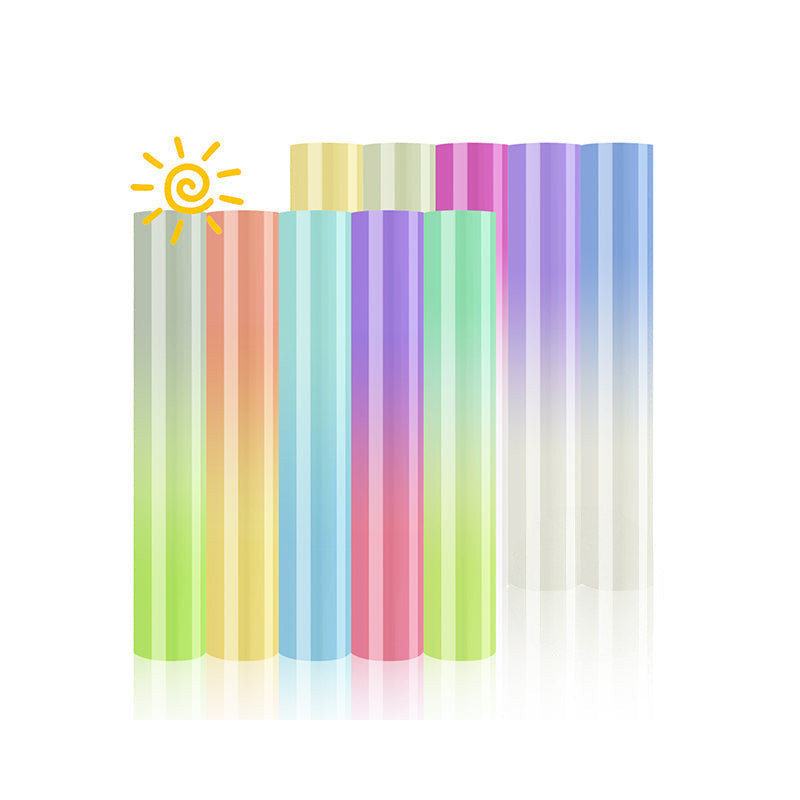 xTool Sun Color Changing Heat Transfer Vinyl - 20-pack
