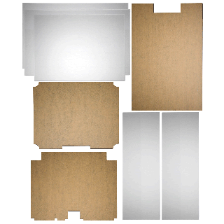 Acrylic Panel Kit for Voron Trident / 350mm