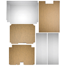 Acrylic Panel Kit for Voron Trident / 350mm