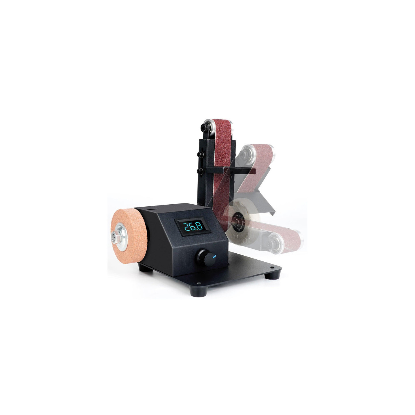TwoTrees Multi-function Belt Sander | Stepless Speed Adjustment