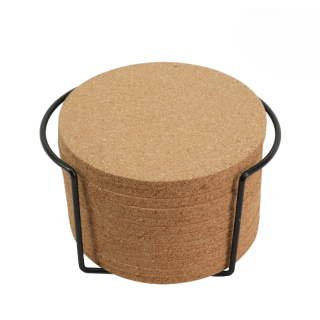 AlgoLaser Round Cork Coaster (12 pcs)