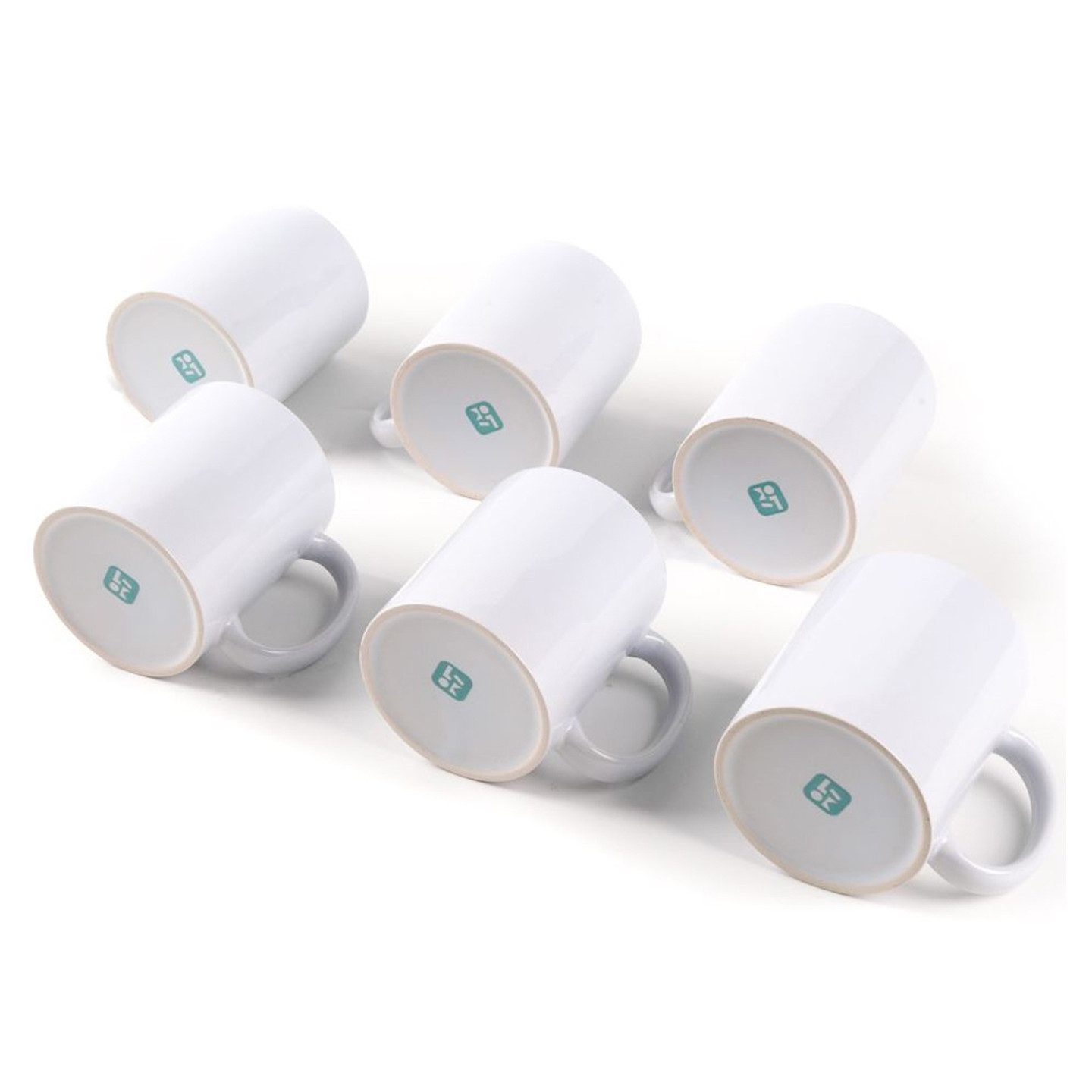 LOKLiK Sublimation Mugs - Blank - 325 ml - 6-pack