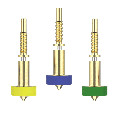 E3D RapidChange Revo™ Brass 1.75mm Variety Nozzle Pack