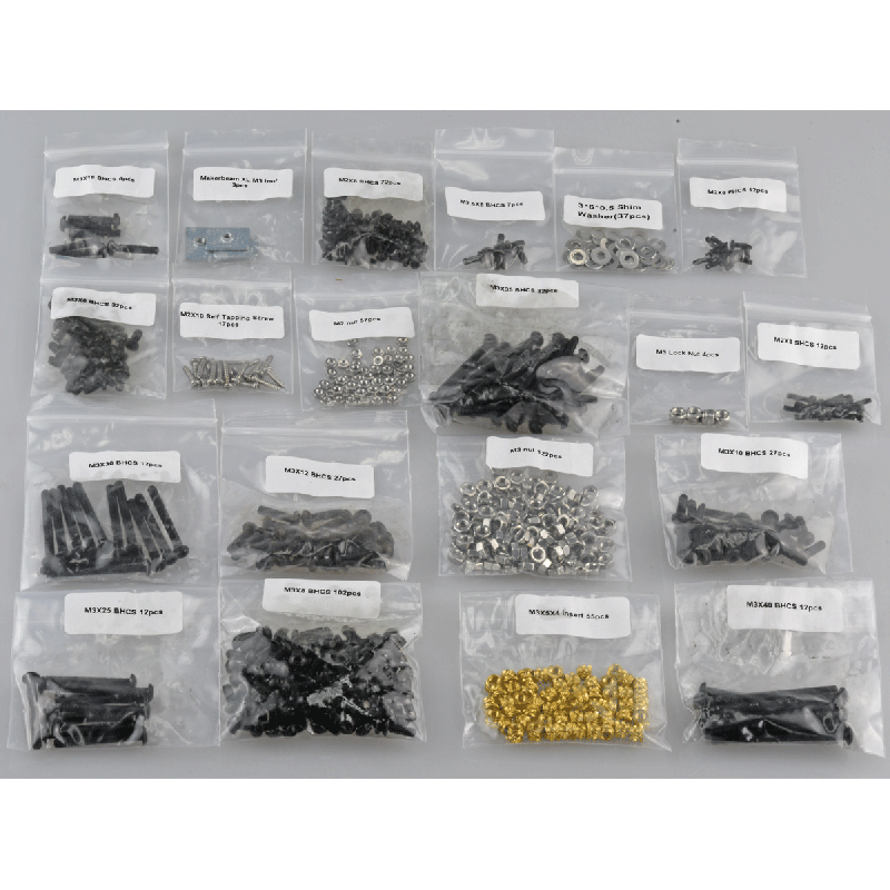 Fastener Kit for Voron v0.1
