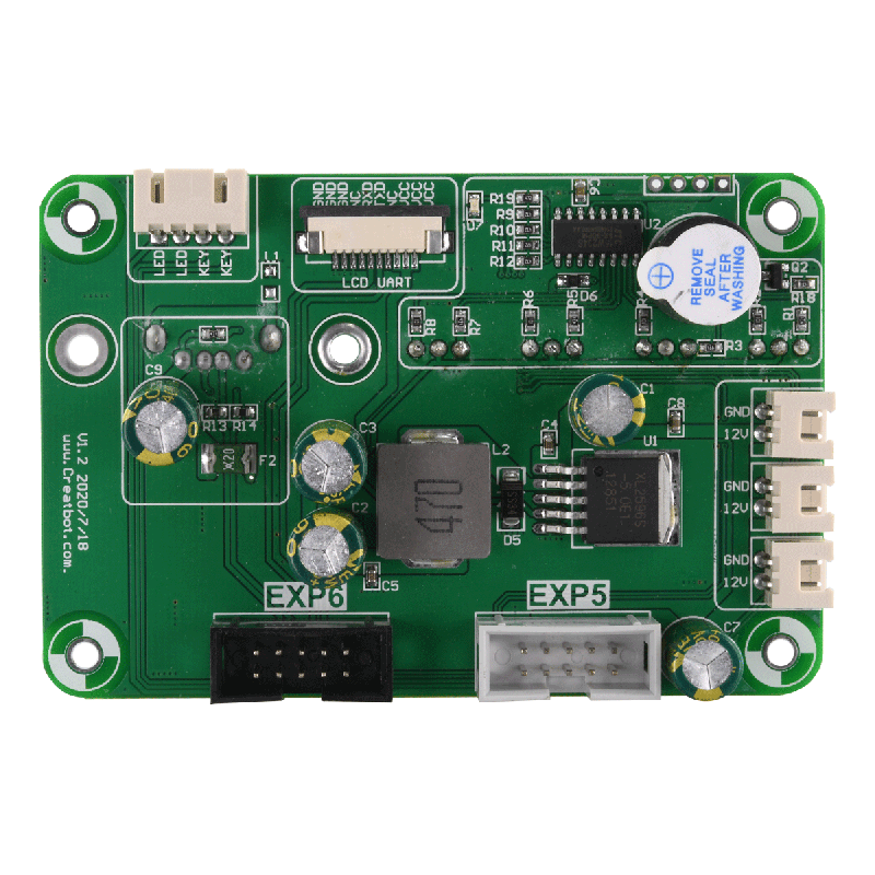 CreatBot F1000 / D600 U disk reader PCB
