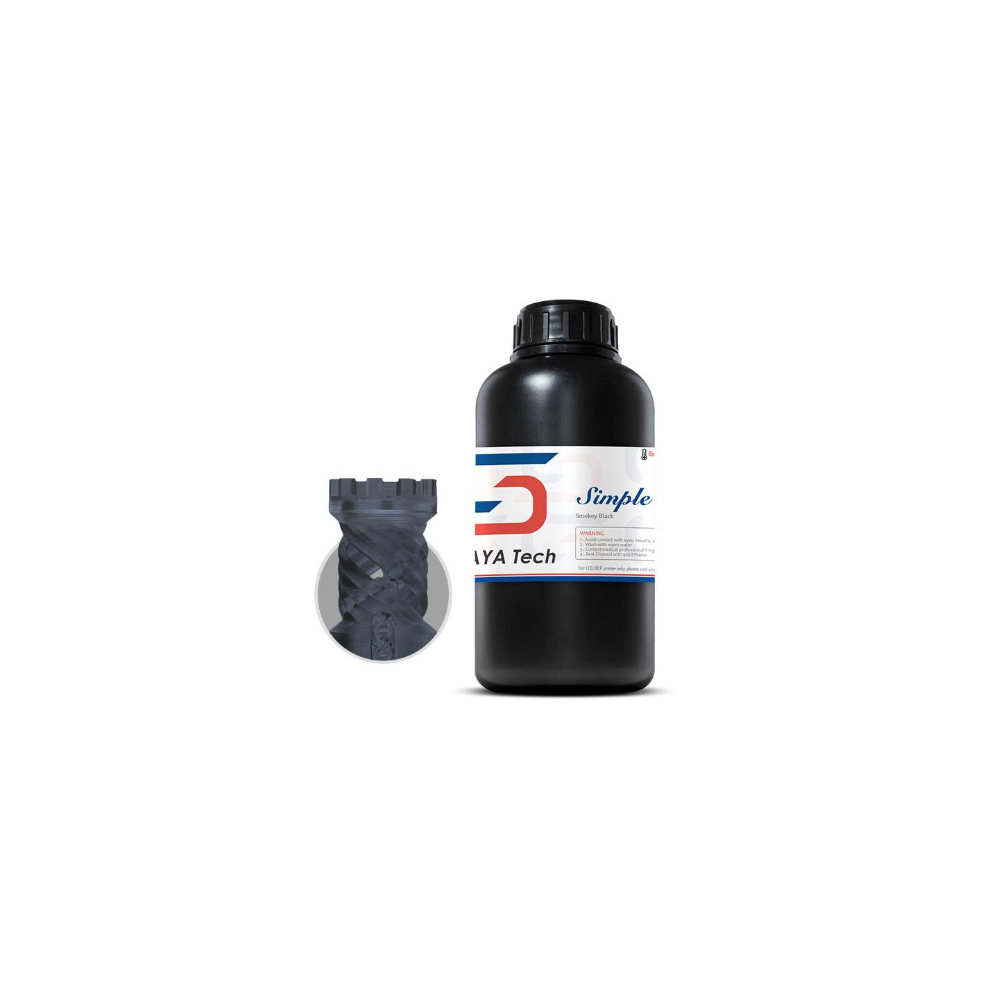 Siraya Tech Simple - 1 kg - Smoky Black