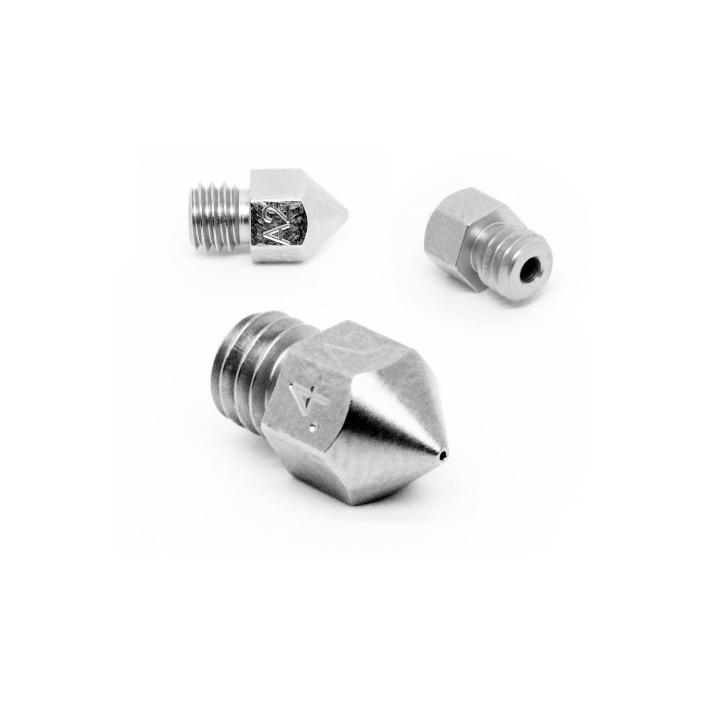 Micro Swiss - MK8 0,60mm Plated A2 Tool Steel Wear Resistant Nozzle