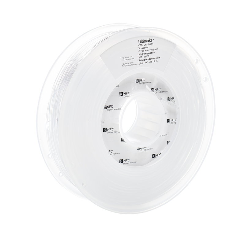 Ultimaker CPE+ - 2.85 mm - 700 g - Transparent