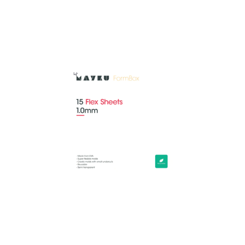 Mayku FormBox  Flex Sheets 1.0mm ( 15 pack )