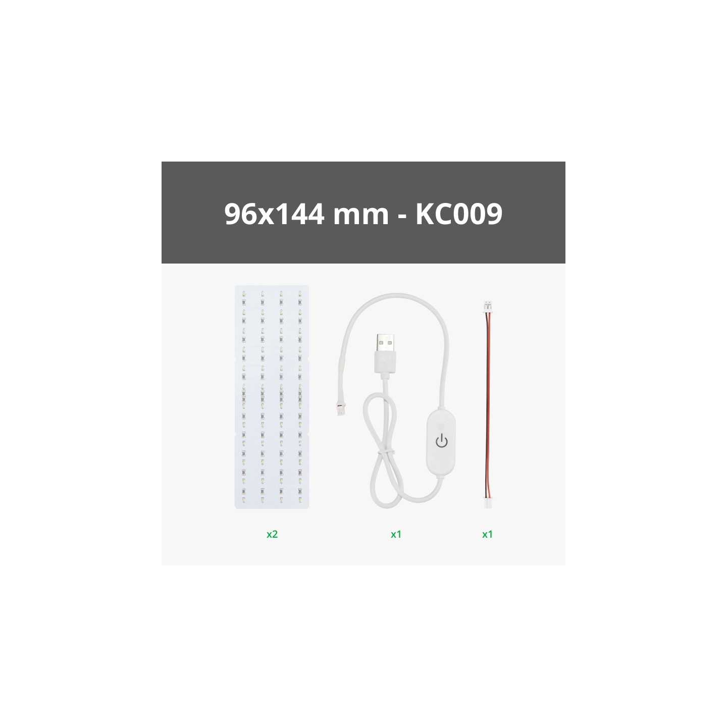 Bambu Lab Lithophane LED Backlight Board Kit (2PCS)