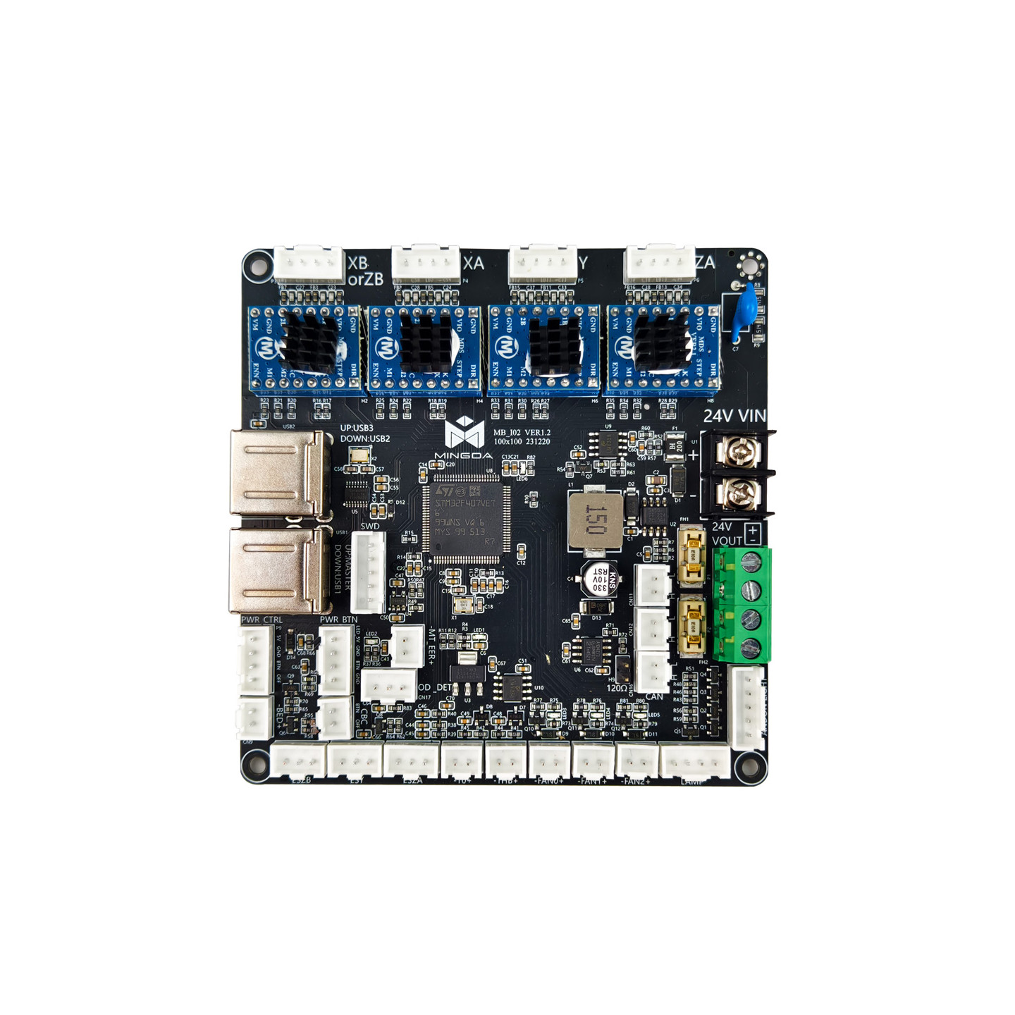 Mingda MD-400D MotherBoard for Industrial - grade 02