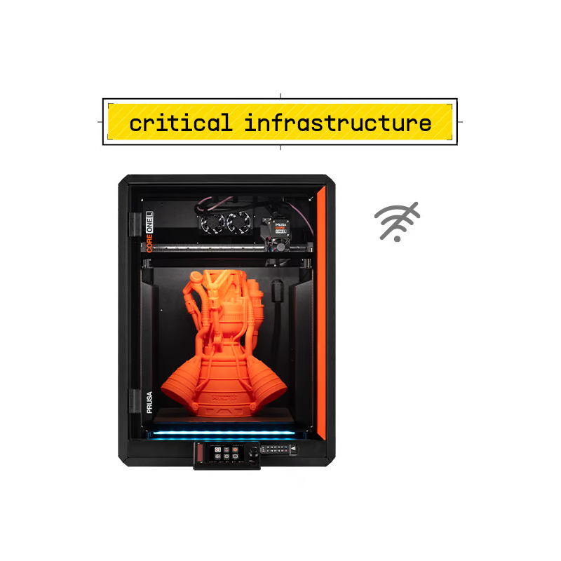Prusa CORE One L Critical Infrastructure Edition