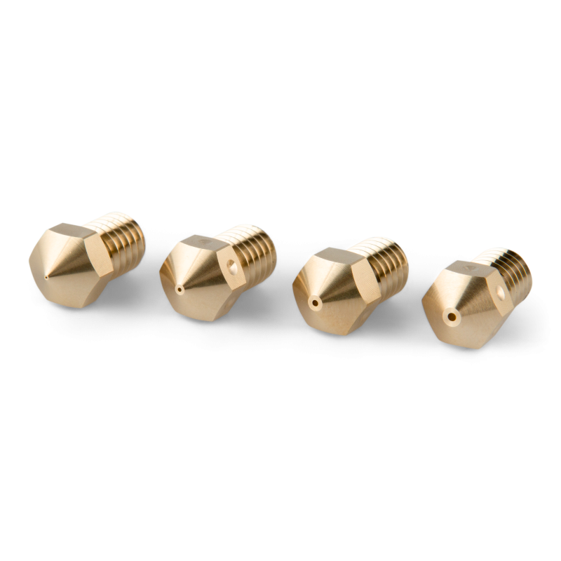 RepRap M6 Mixed Size Brass Nozzle 3mm - 4 pcs