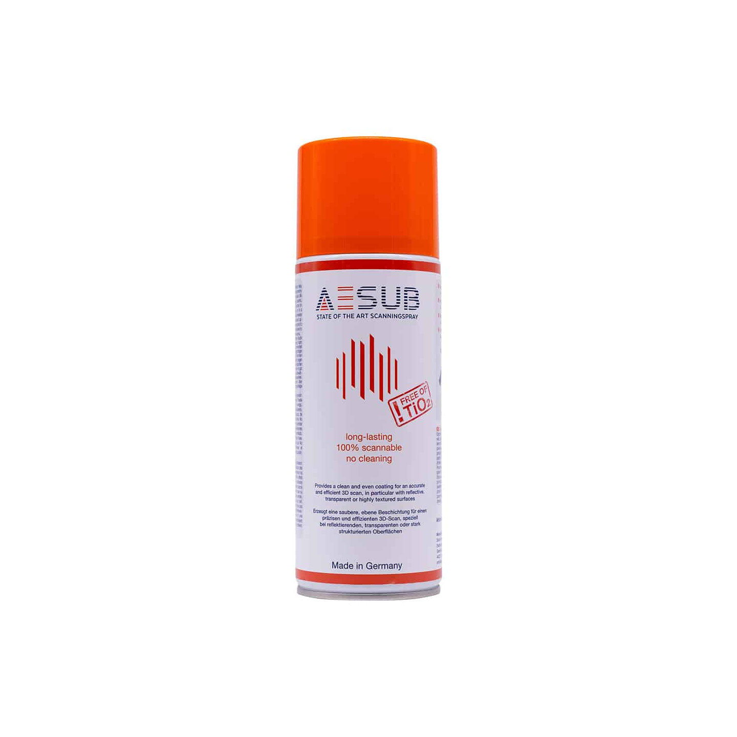 AESUB Orange - Long Lasting Vanishing Scanning Spray - 400 ml