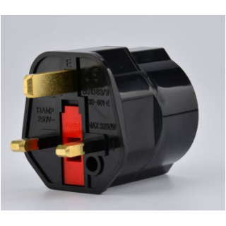 EU to UK Plug Adapter