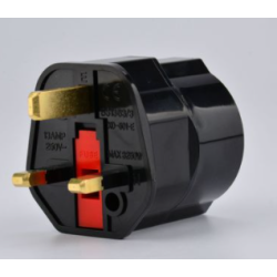 EU to UK Plug Adapter