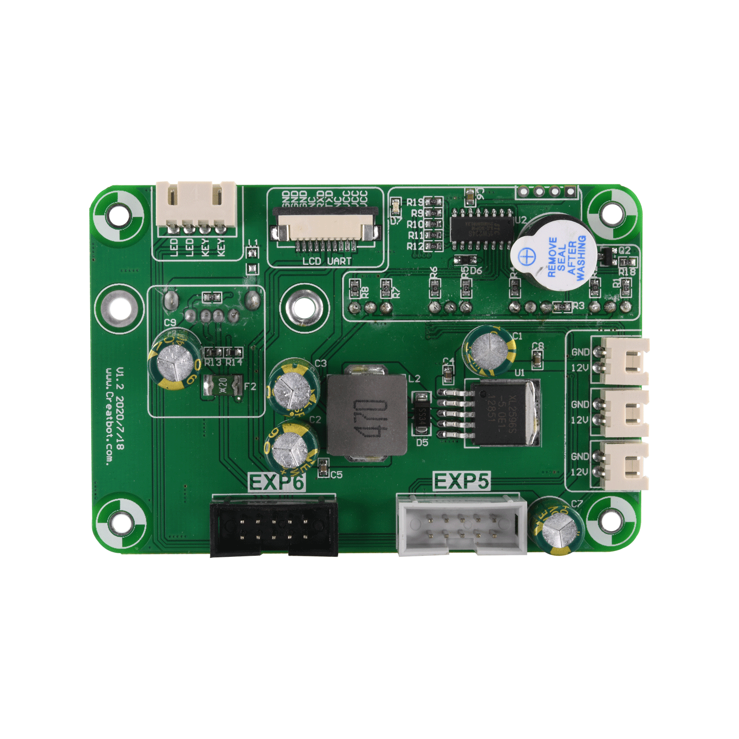 CreatBot F1000 / D600 U disk reader PCB
