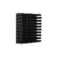 Aluminium Heatsink - 40 x 40 mm