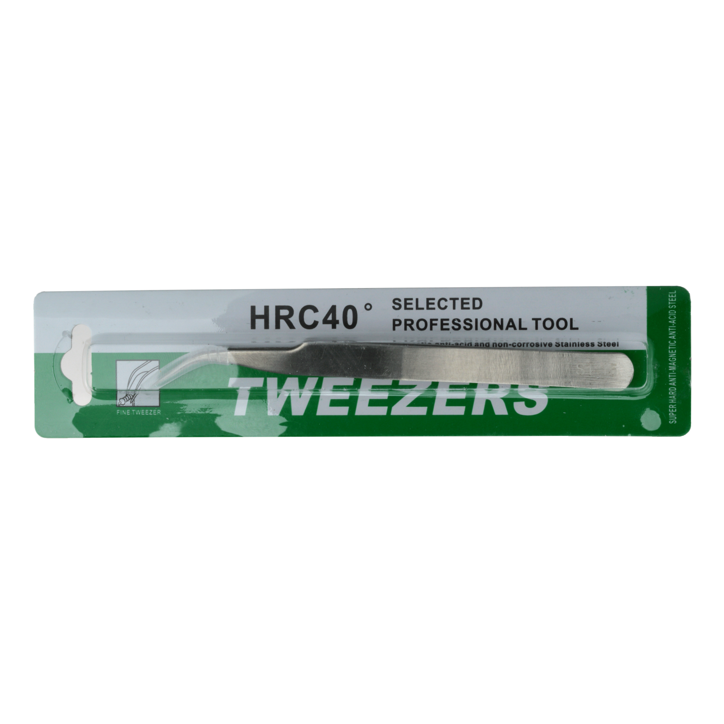 Stainless Steel Tweezers - Curved