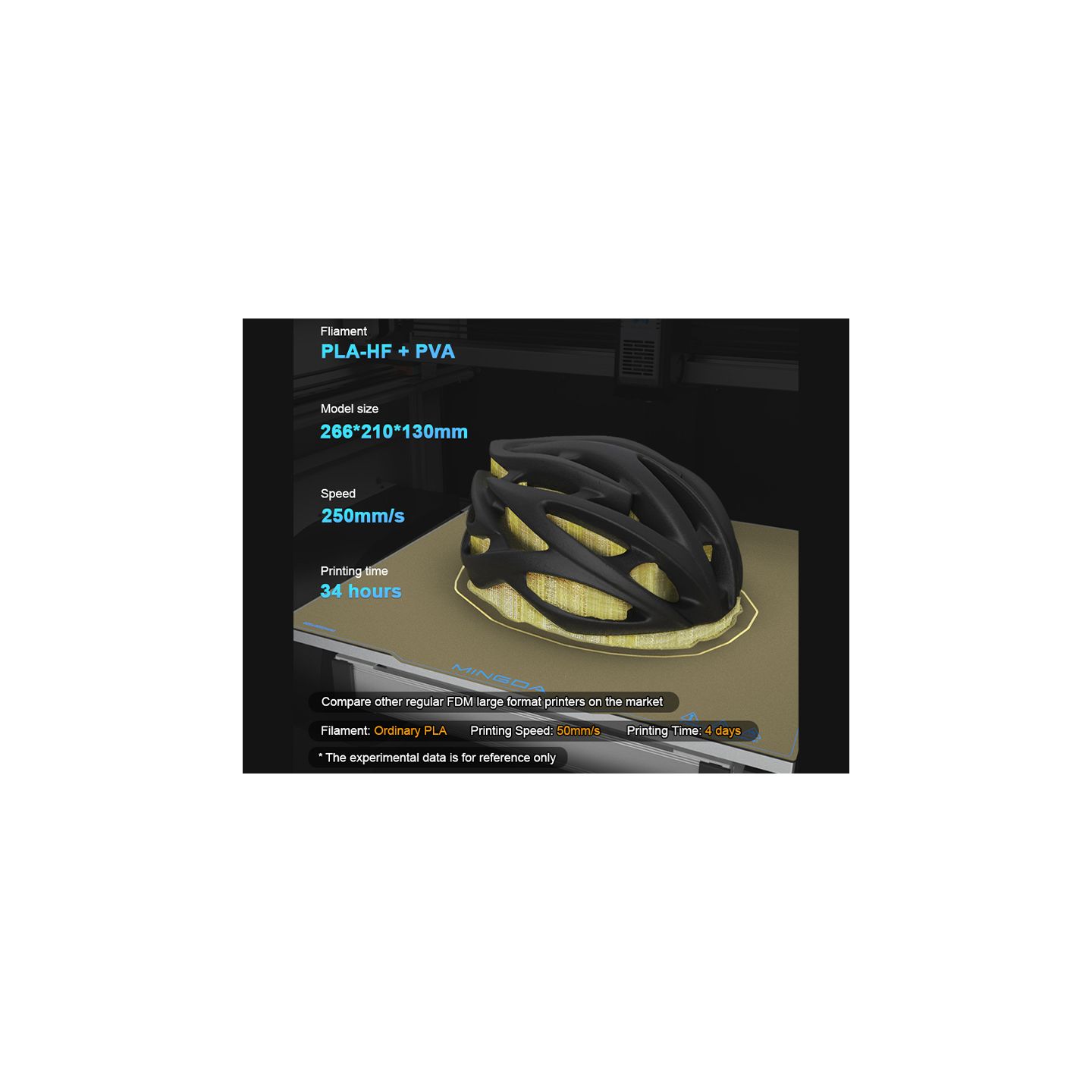 3D Printeris  MINGDA MD-400D