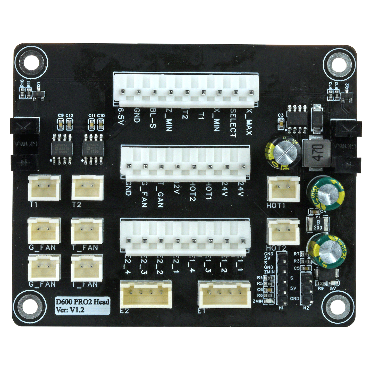 CreatBot Extruder PCB - D600 pro 2 & D1000