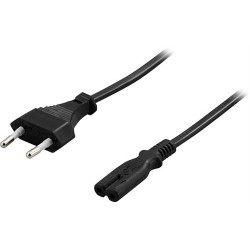 Deltaco Power Cable - 2 m - EU C7